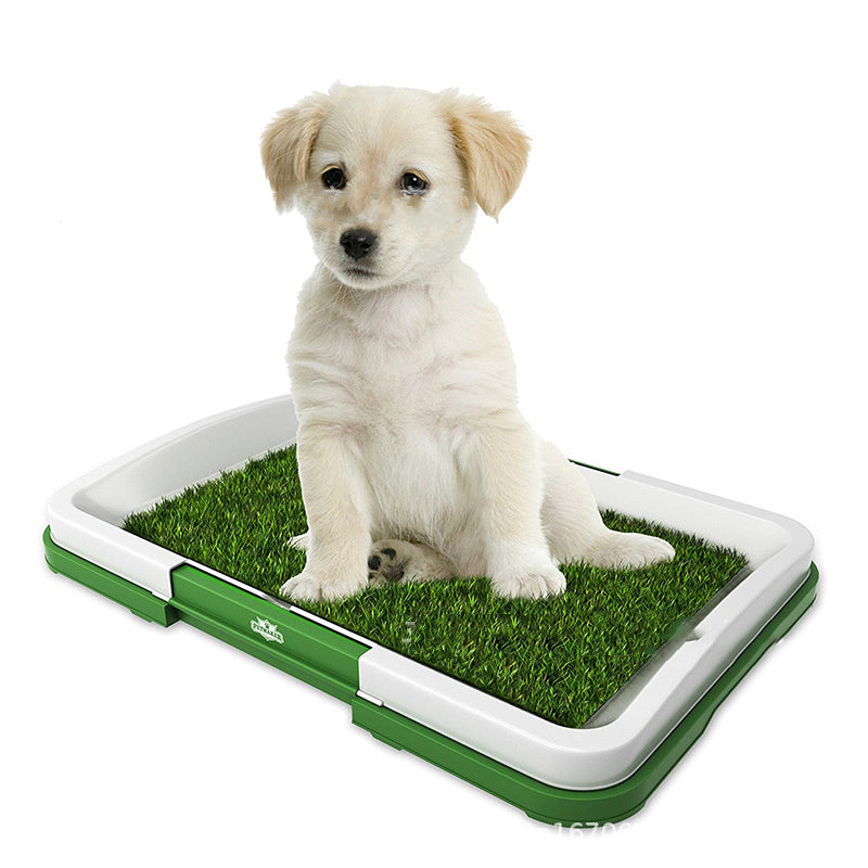 Dog Cleaning Tool Grid Lawn Flat Toilet