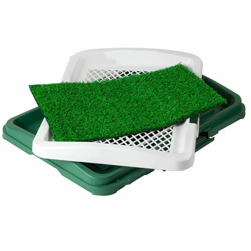 Dog Cleaning Tool Grid Lawn Flat Toilet