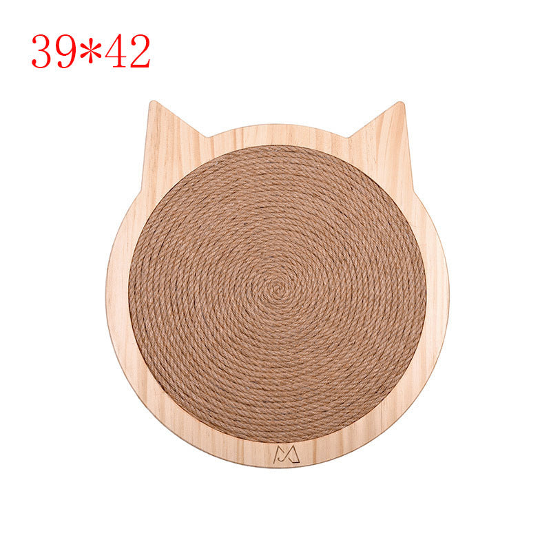 Wall Mounted Scratcher Pad with Suction Cup Toy