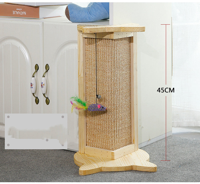 Cat Scratch Wall Corner Furniture Claw Sharpener
