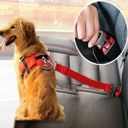 Adjustable Dog Car Seat Belt Harness