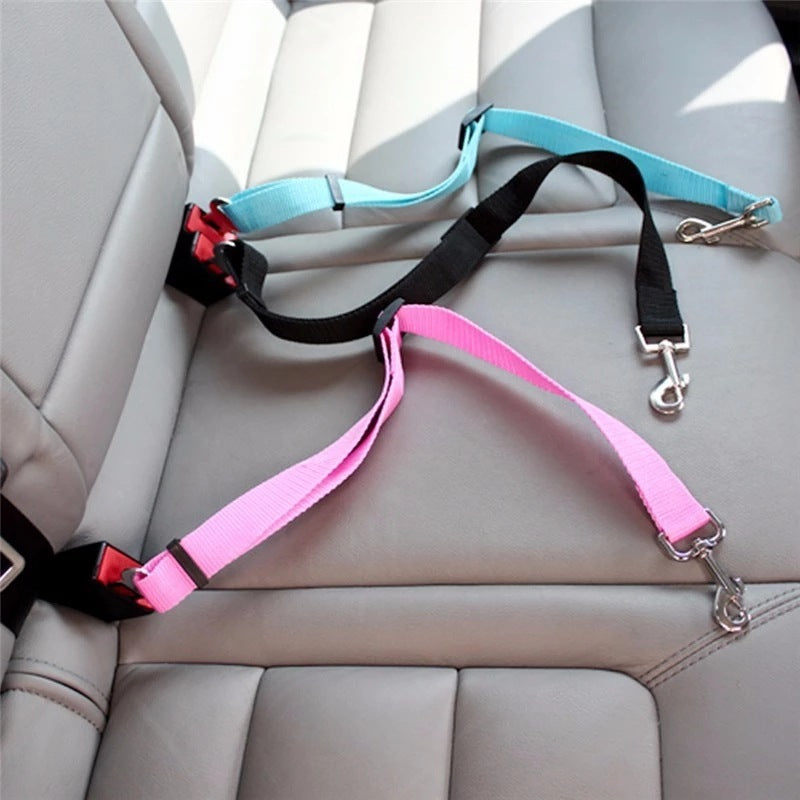 Adjustable Dog Car Seat Belt Harness