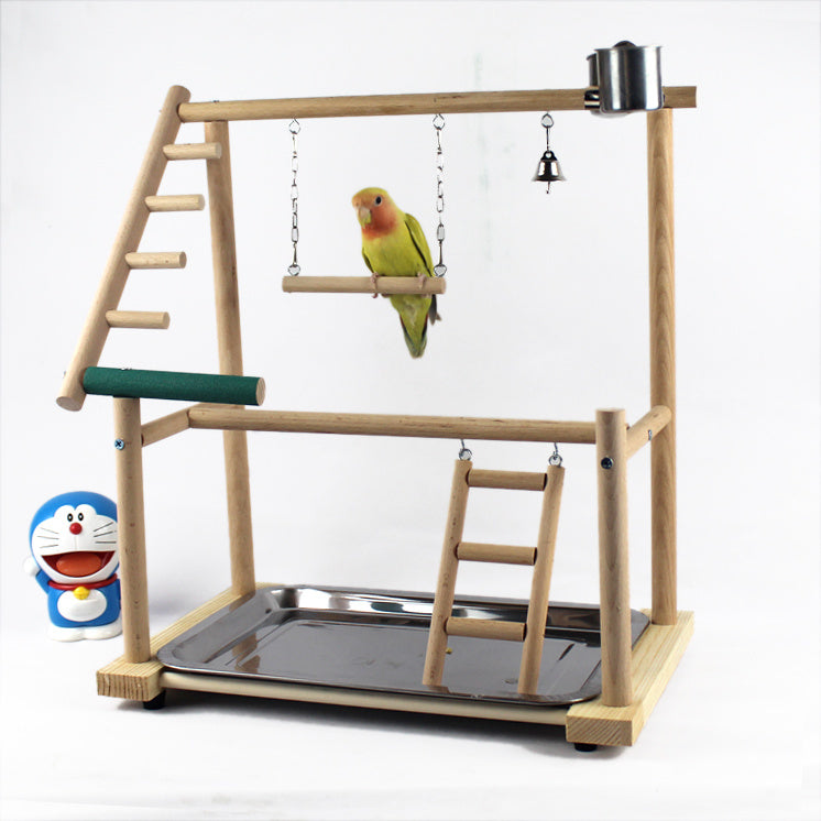 Bird Stand with Swing and Ladder