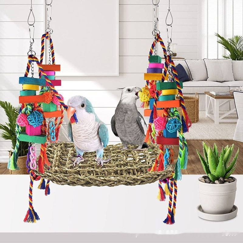 Parrot Climbing Net for Bird Cage