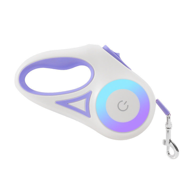 Retractable Dog Leash with Collar for Small and Medium Dogs