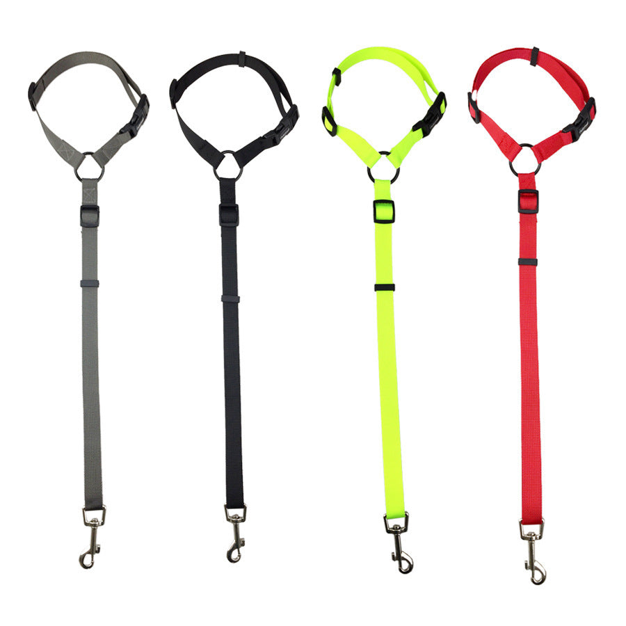 Adjustable pet safety seat belt for car travel