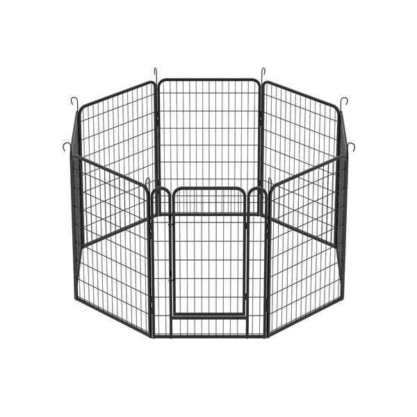 8 Pieces of Metal Game Fence