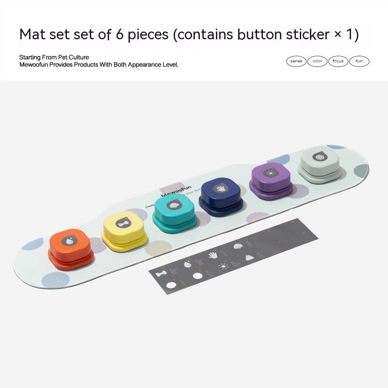 4 Colors Pet Communication Button