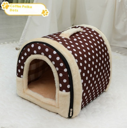 Portable Pet Bed for Small Dogs and Cats