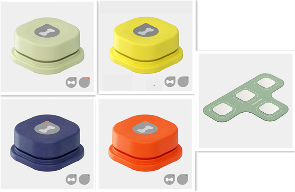 4 Colors Pet Communication Button