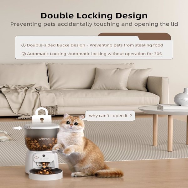 Automatic Cat Feeder with Camera FBA
