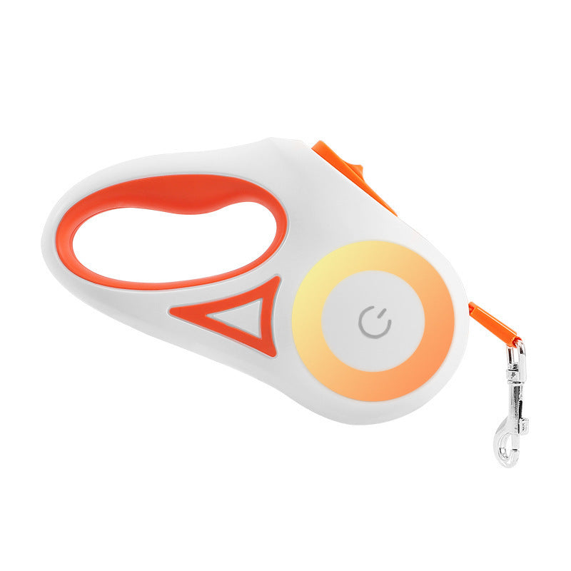 Retractable Dog Leash with Collar for Small and Medium Dogs