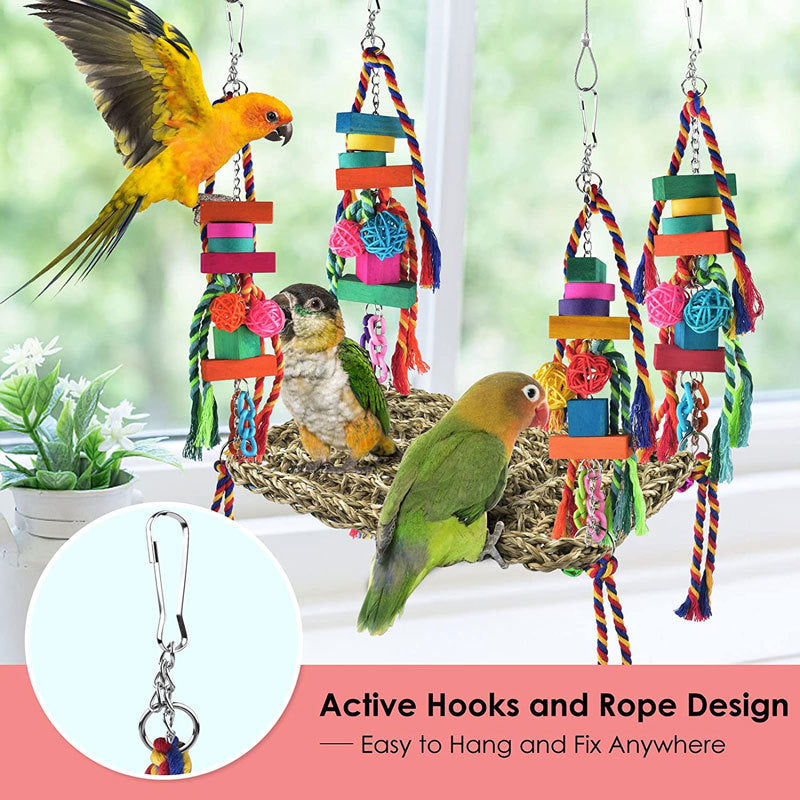 Parrot Climbing Net for Bird Cage