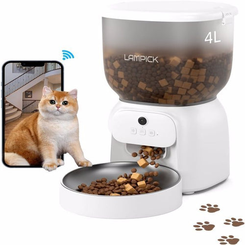 Automatic Cat Feeder with Camera FBA