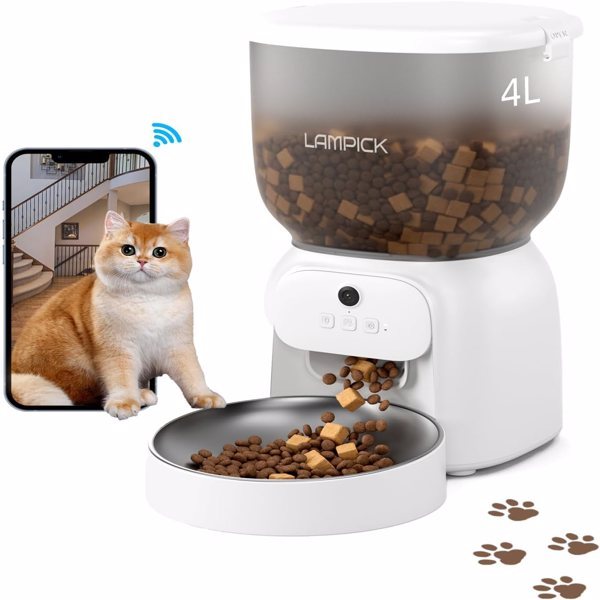 Automatic Cat Feeder with Camera FBA
