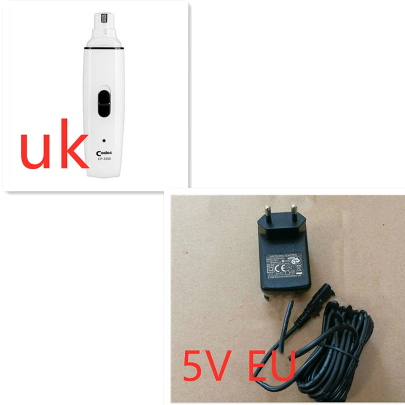 Rechargeable Pet Nail Grinder for Dogs and Cats