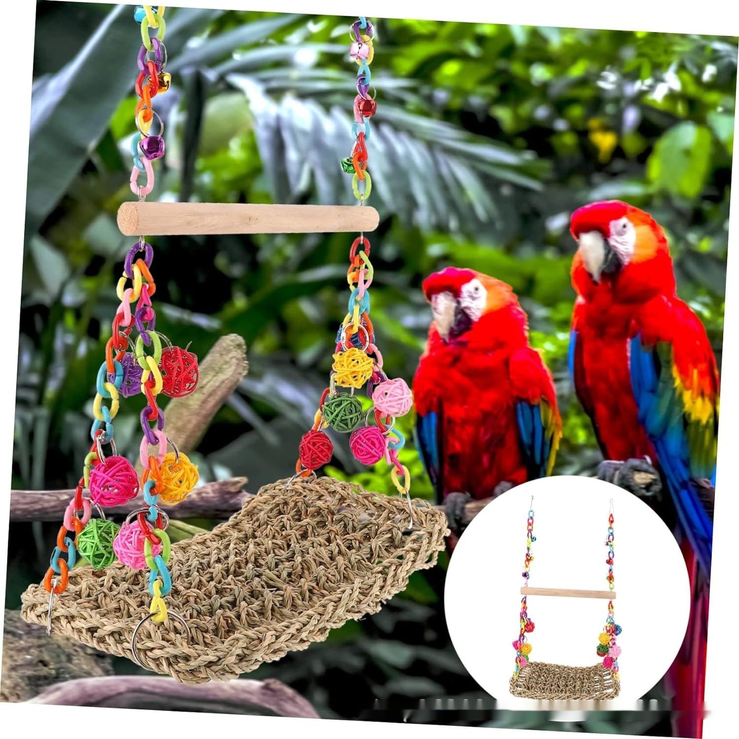 Parrot Climbing Net for Bird Cage