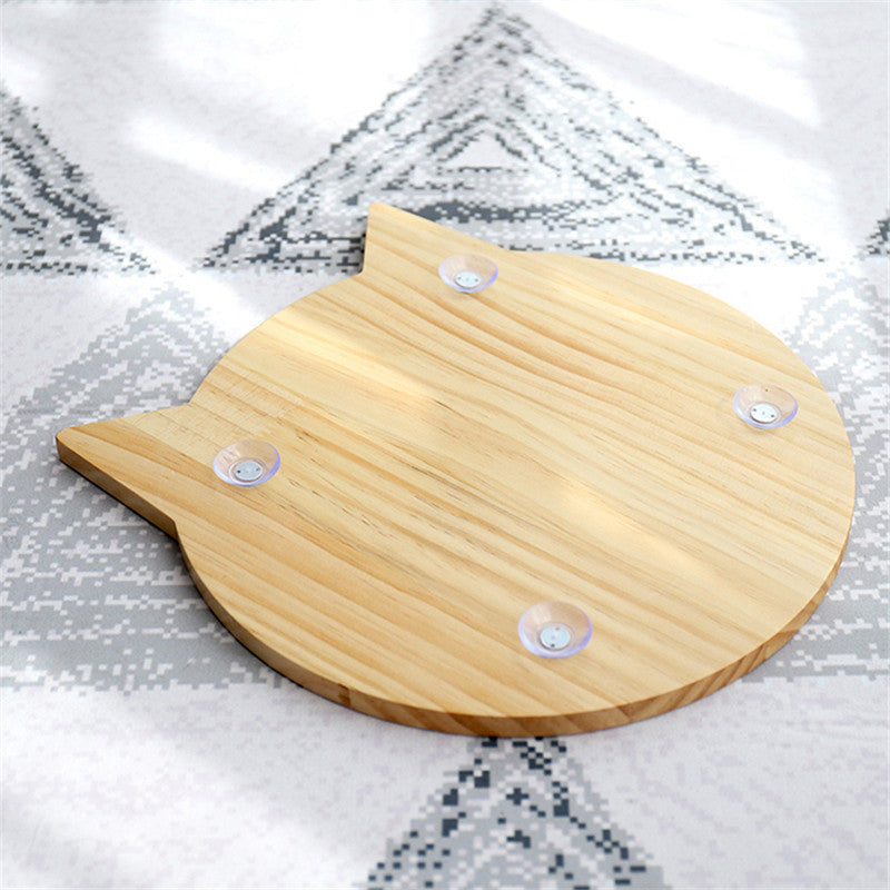 Wall Mounted Scratcher Pad with Suction Cup Toy