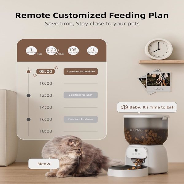 Automatic Cat Feeder with Camera FBA
