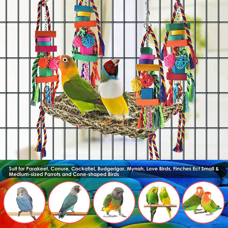 Parrot Climbing Net for Bird Cage