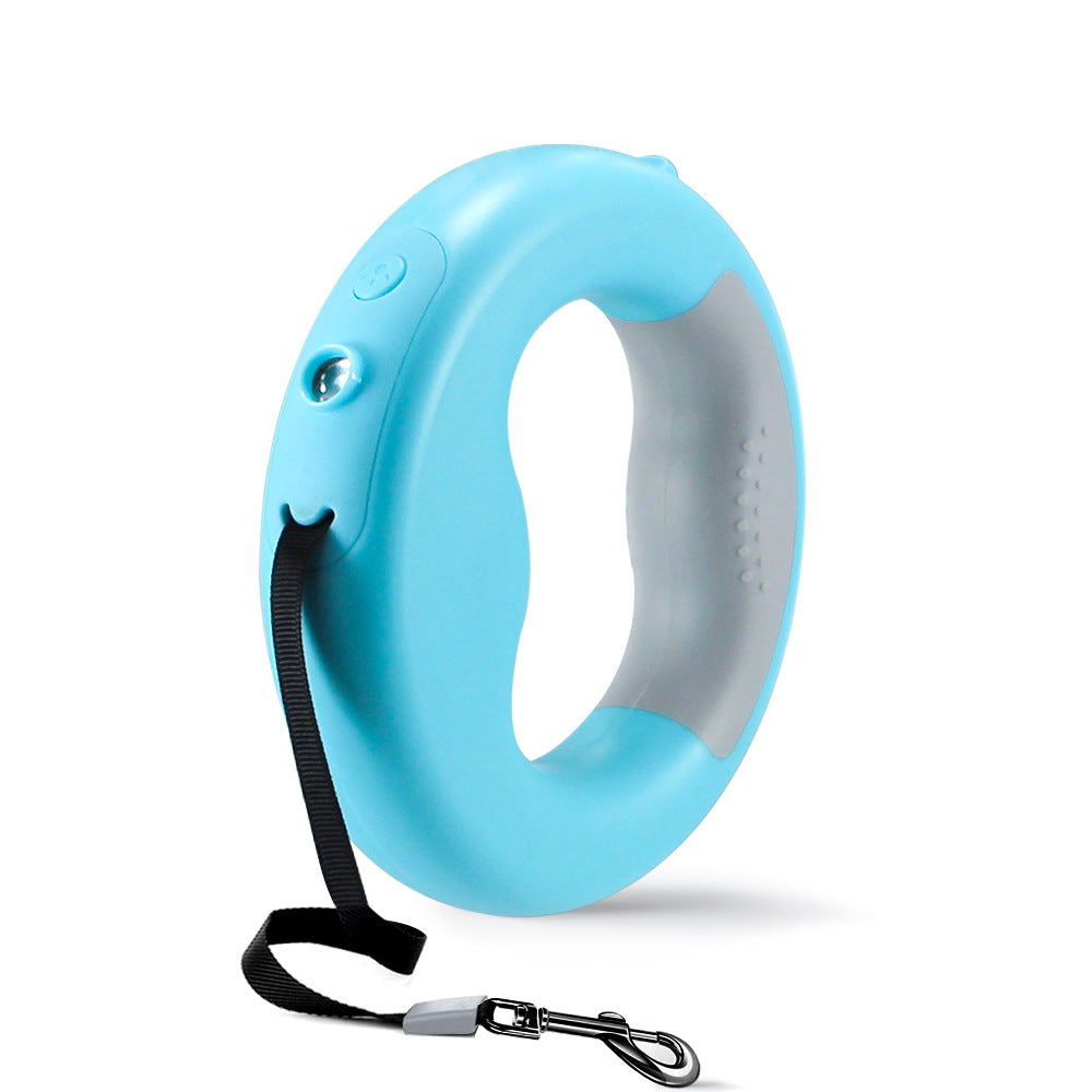 Luminous Automatic Telescopic Dog Rope Lamp