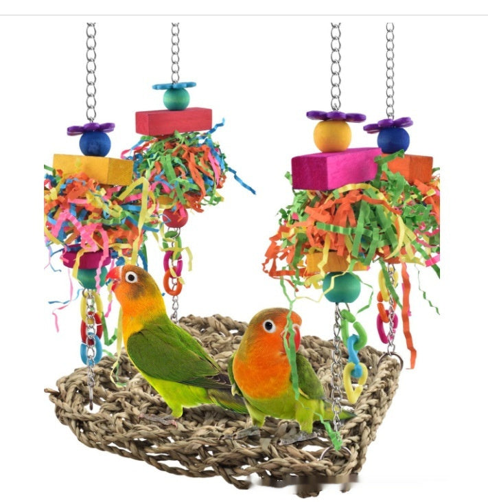 Parrot Climbing Net for Bird Cage