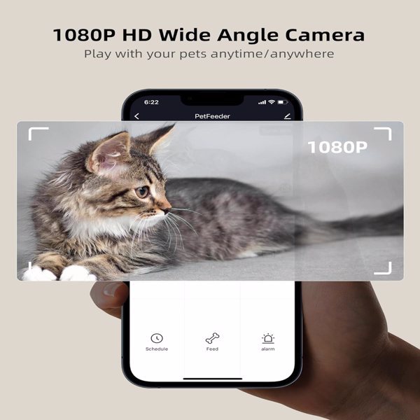Automatic Cat Feeder with Camera FBA