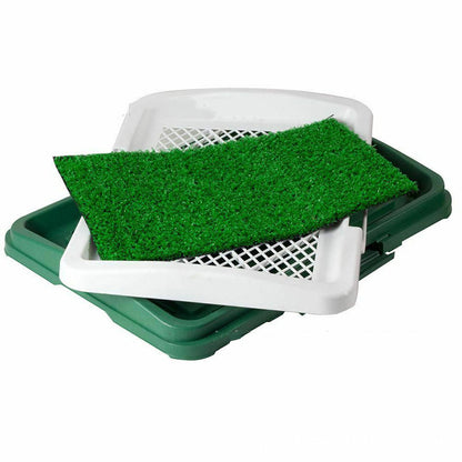 Dog Cleaning Tool Grid Lawn Flat Toilet