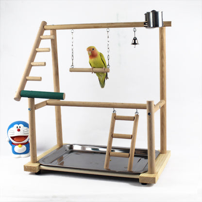 Bird Stand with Swing and Ladder