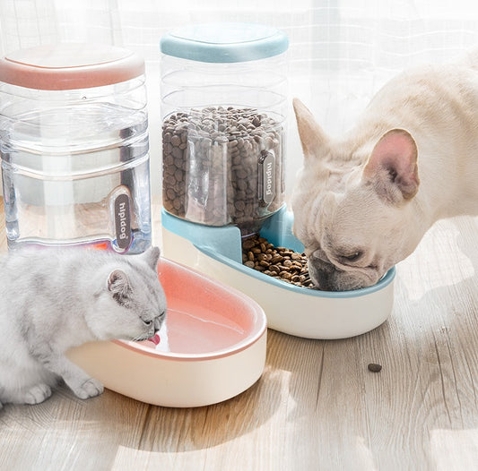 Automatic Pet Feeder with Water Dispenser