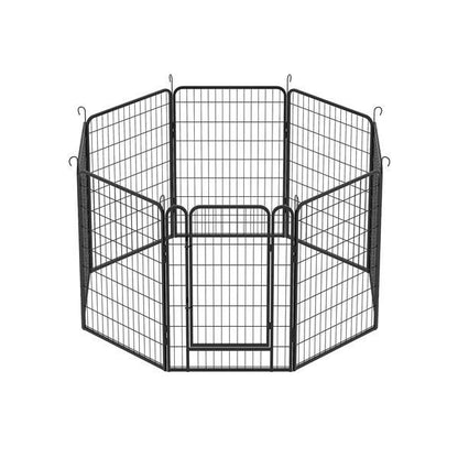 8 Pieces of Metal Game Fence