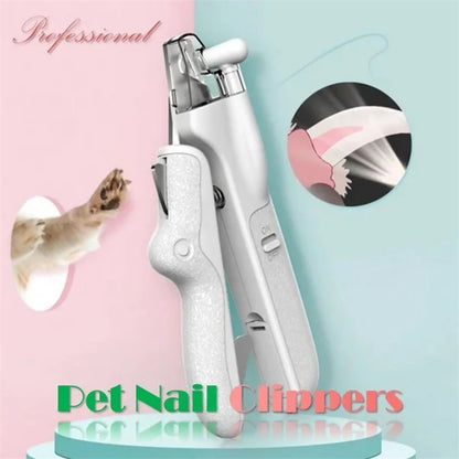 LED Pet Nail Clippers for Dogs and Cats