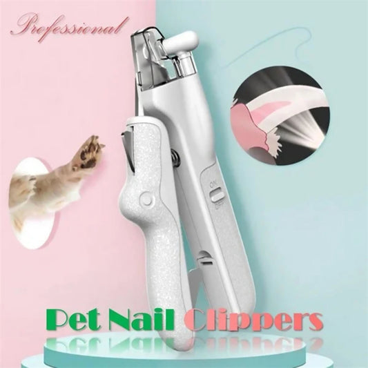 LED Pet Nail Clippers for Dogs and Cats