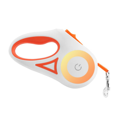 Retractable Dog Leash with Collar for Small and Medium Dogs