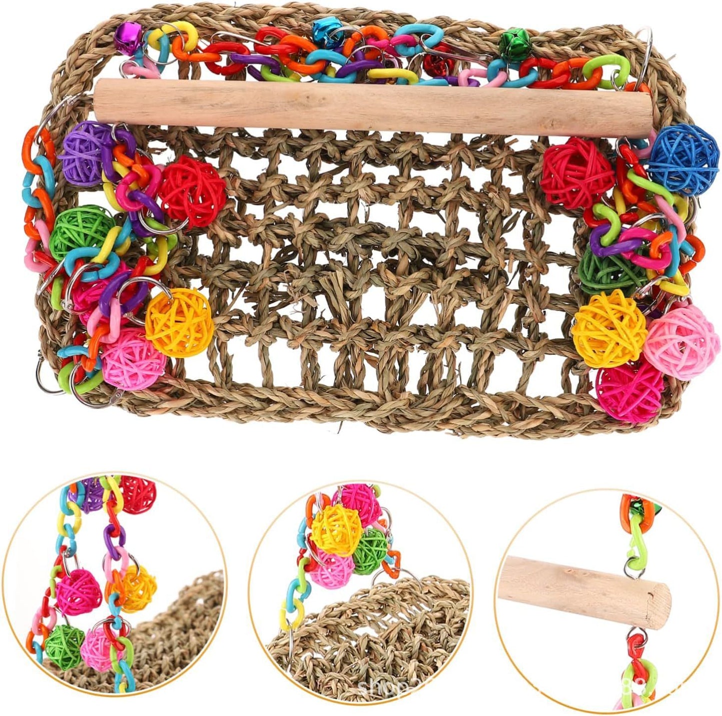 Parrot Climbing Net for Bird Cage