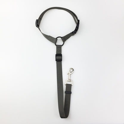 Adjustable pet safety seat belt for car travel