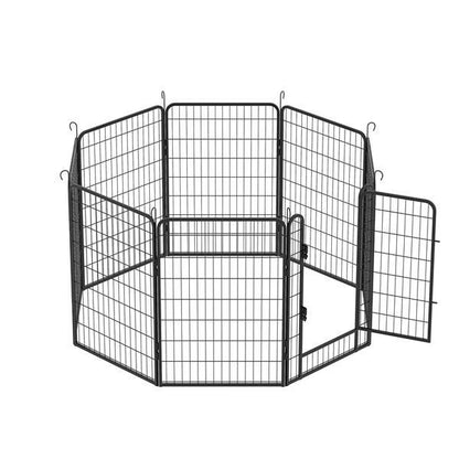 8 Pieces of Metal Game Fence