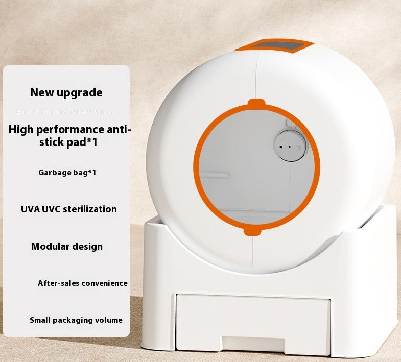 Automatic Self-Cleaning Cat Litter Box