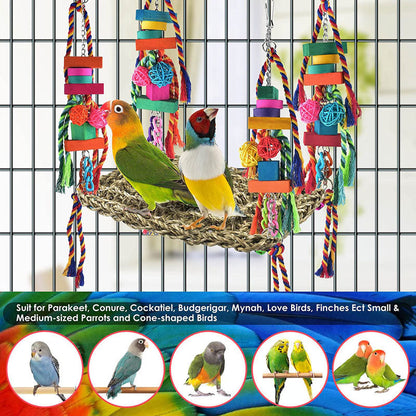 Parrot Climbing Net for Bird Cage